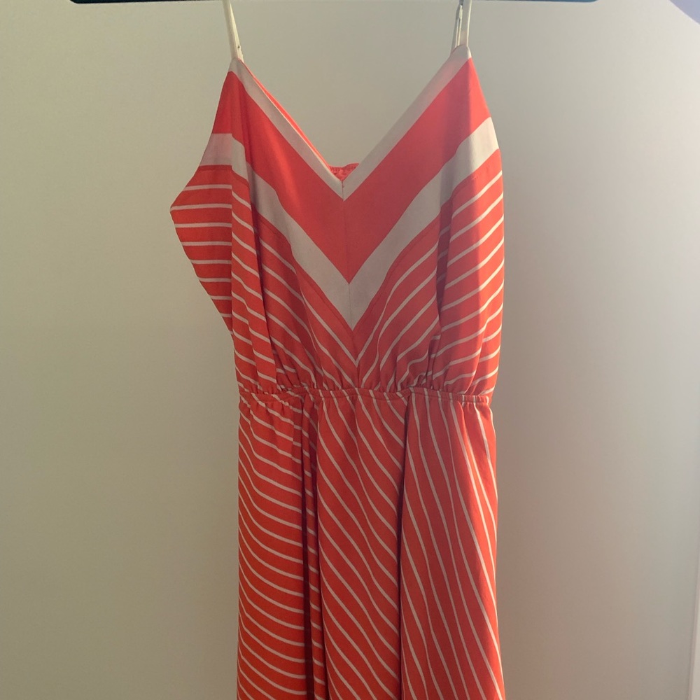 Burnt orange dress